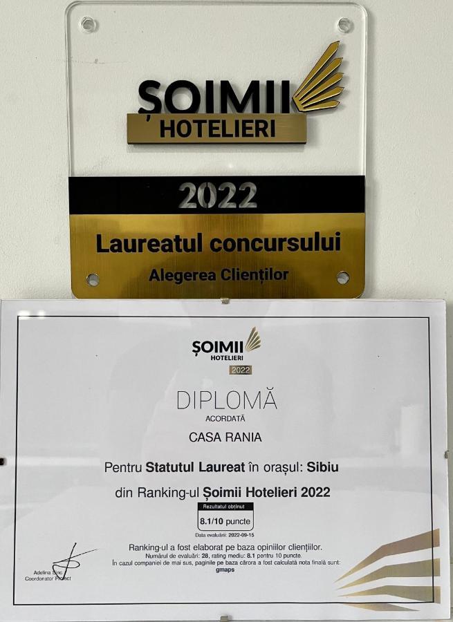 Casa Rania Hotel Sibiu Bagian luar foto